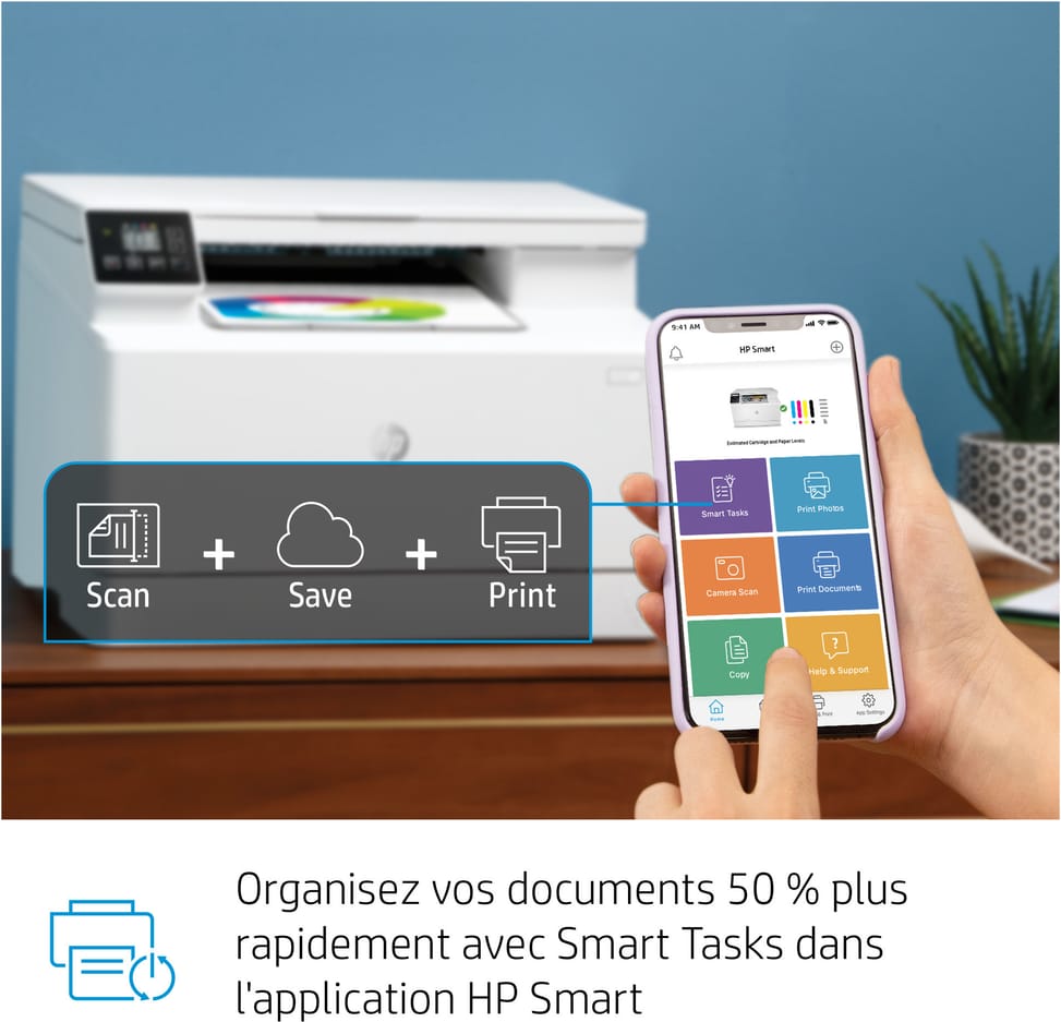 طابعة ليزر ملونة متعددة الوظائف HP LaserJet Pro M182n (7KW54A) — صورة 12