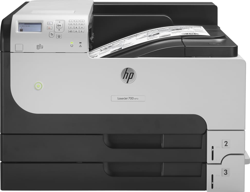HP LaserJet Enterprise 700 M712dn A3 Monochrome Laser Printer (CF236A) — image 4
