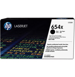 HP 654X Noir (CF330X) - Toner grande capacité HP LaserJet d'origine