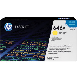 HP 646A Jaune (CF032A) - Toner HP LaserJet d'origine