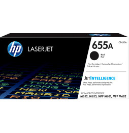 HP 655A Noir (CF450A) - Toner HP LaserJet d'origine