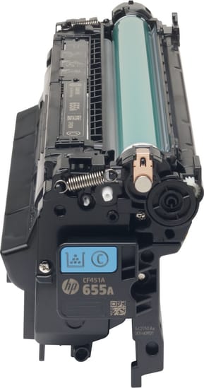 HP 655A Cyan (CF451A) - Toner HP LaserJet d'origine — image 2