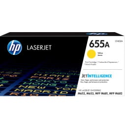 HP 655A Jaune (CF452A) - Toner HP LaserJet d'origine