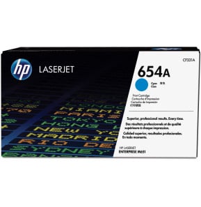 HP 654A Cyan (CF331A) - Toner HP LaserJet d'origine