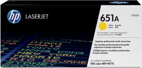 HP 651A Jaune (CE342A) - Toner HP LaserJet d'origine