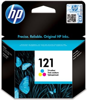 HP 121 Tri-colour - Original HP Ink Cartridge (CC643HE)