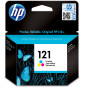 HP 121 trois couleurs - Cartouche d'encre HP d'origine (CC643HE)
