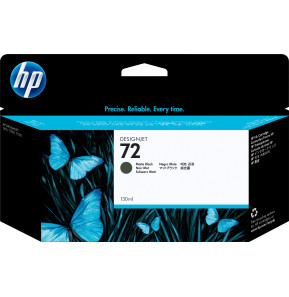 HP 72 Noir mat - Cartouche d'encre HP d'origine (C9403A)