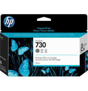 HP 730 Gris - Cartouche d'encre HP d'origine (P2V66A)