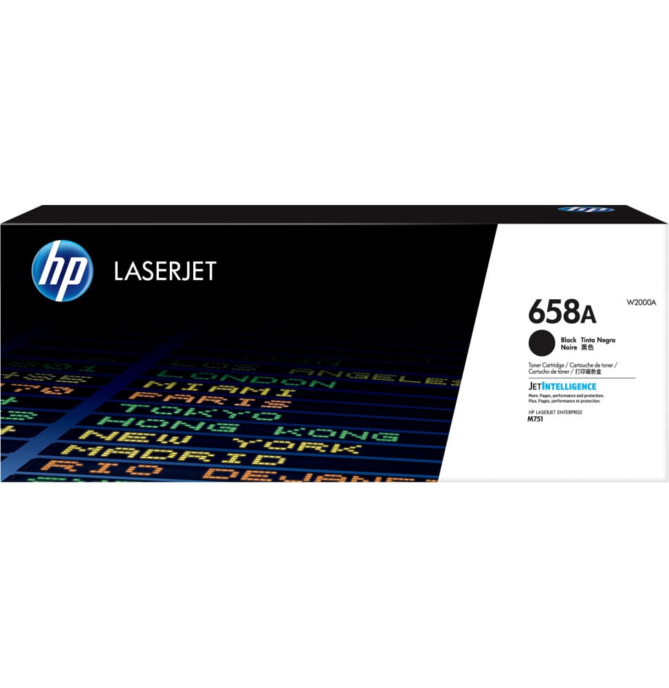 HP 658A Noir (W2000A) - Toner HP LaserJet d'origine HP 658A Noir (W2000A) - Toner HP LaserJet d'origine