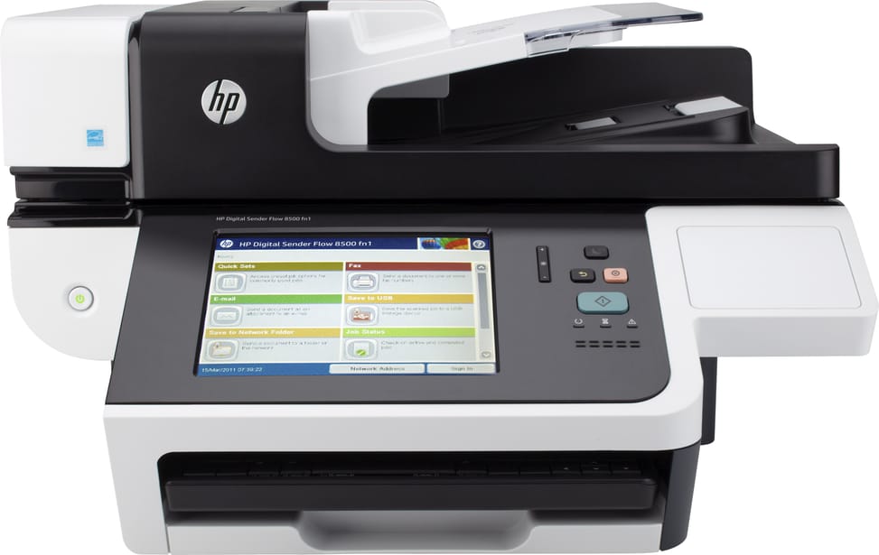 Station de travail de capture de document HP Digital Sender Flow 8500 fn1 (L2719A)
