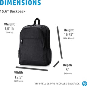 Sac à dos HP Prelude Pro Recycled pour Ordinateur 15" (1X644AA) — image 7