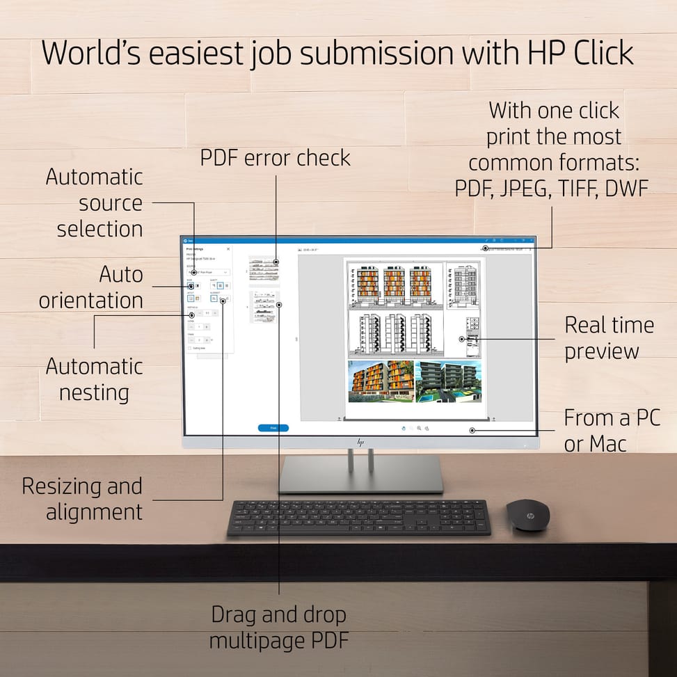 HP DesignJet T630 36" Plotter (5HB11A) — image 19