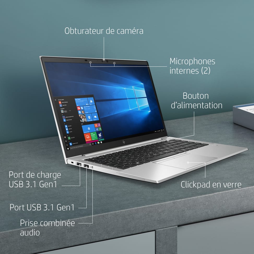 Ordinateur portable HP EliteBook 840 G7 (1J6E1EA)