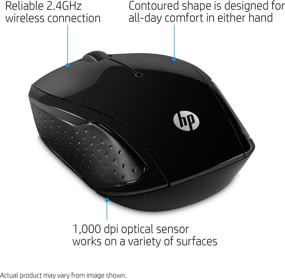 Souris HP Sans Fil 200 (X6W31AA)