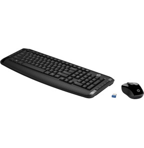 Clavier et souris sans fil HP 300 (AZERTY) (3ML04AA)