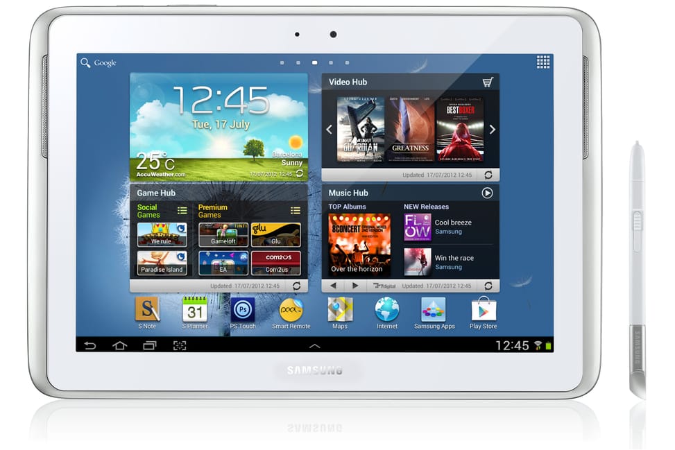 Tablette Samsung Galaxy Note 10.1" - 3G Wi-Fi - 16 GB — image 1