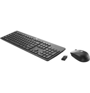 Clavier plat AZERTY et souris sans fil HP (T6L04AA)