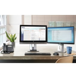 Clavier plat AZERTY et souris sans fil HP (T6L04AA)
