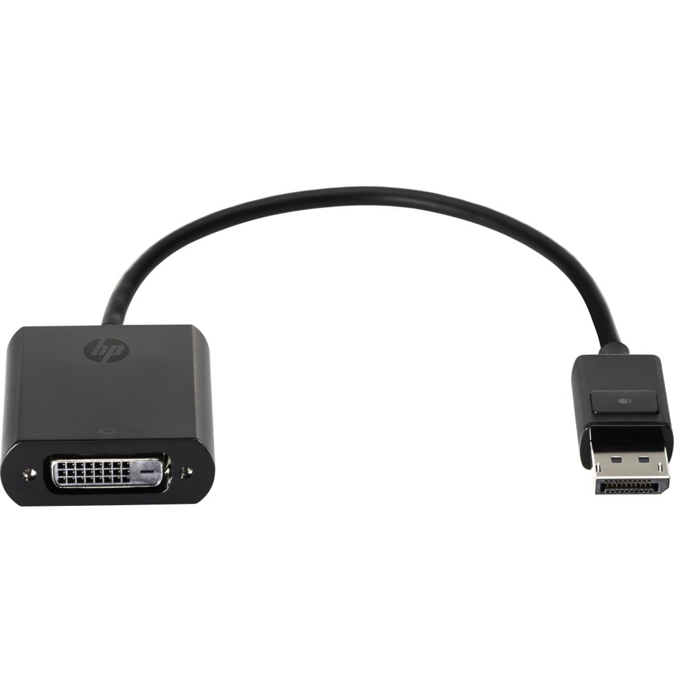 Adaptateur HP DisplayPort à DVI-D - 19,0 cm (FH973AA) Adaptateur HP DisplayPort à DVI-D - 19,0 cm (FH973AA)