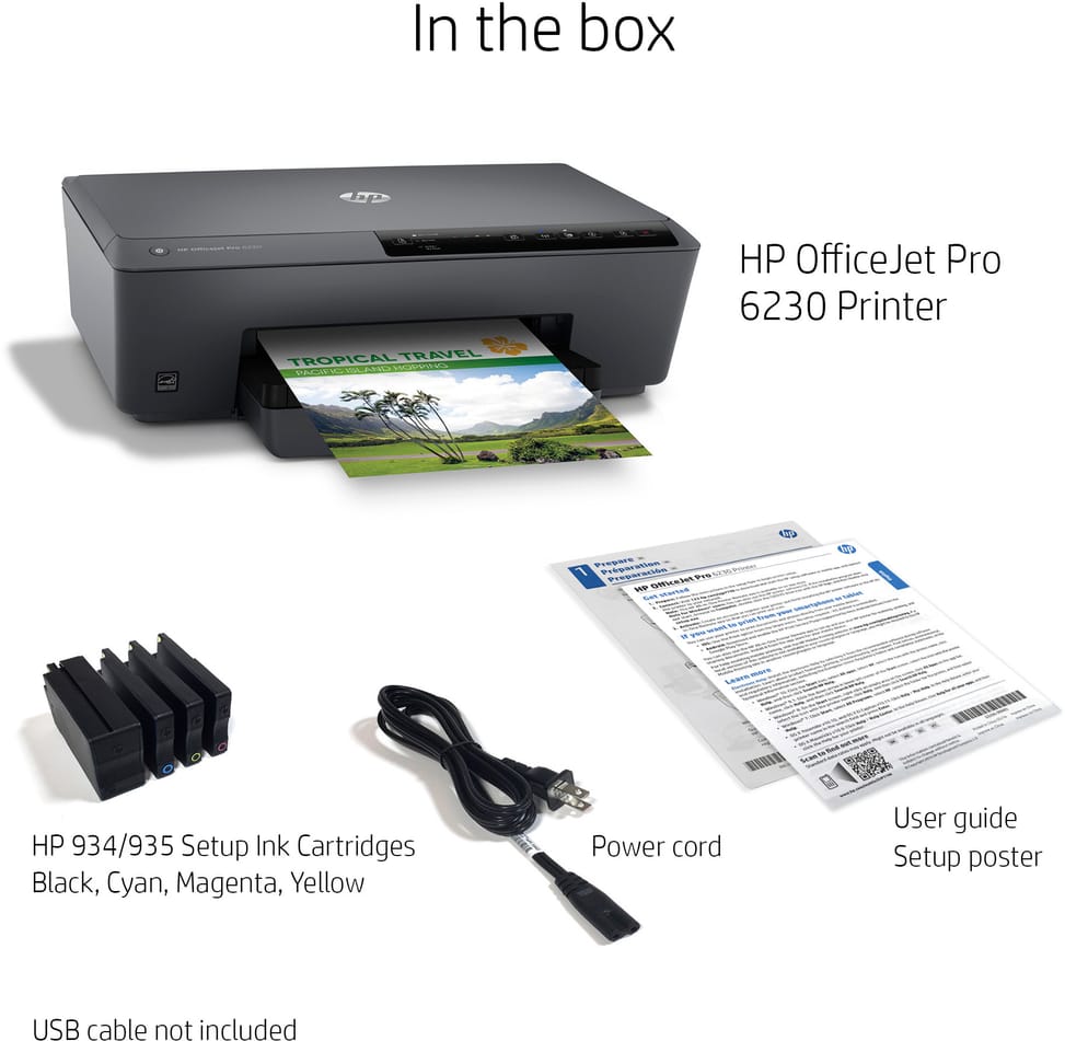 Imprimante Jet d'encre HP Officejet Pro 6230 (E3E03A)