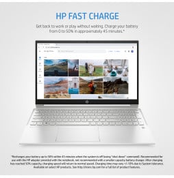Ordinateur portable HP Pavilion 15-eg0010nk (2Q9H1EA)
