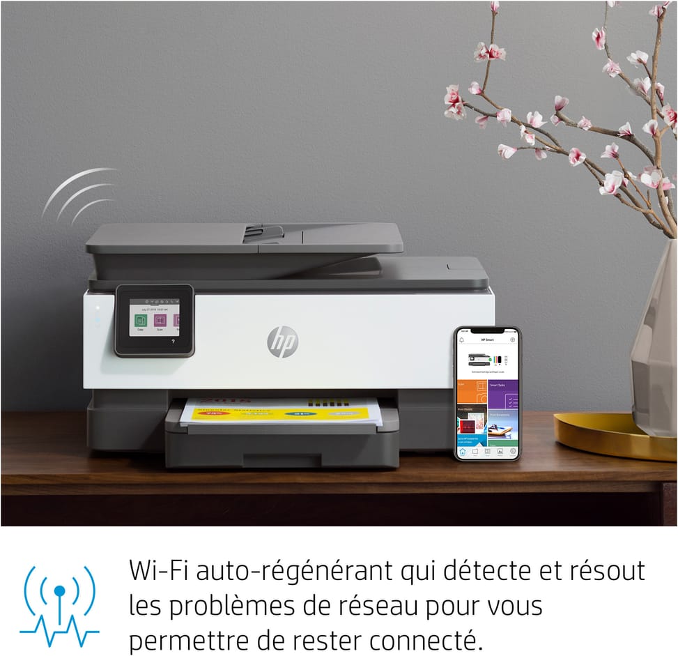 Imprimante tout-en-un HP OfficeJet Pro 8023 (1KR64B)