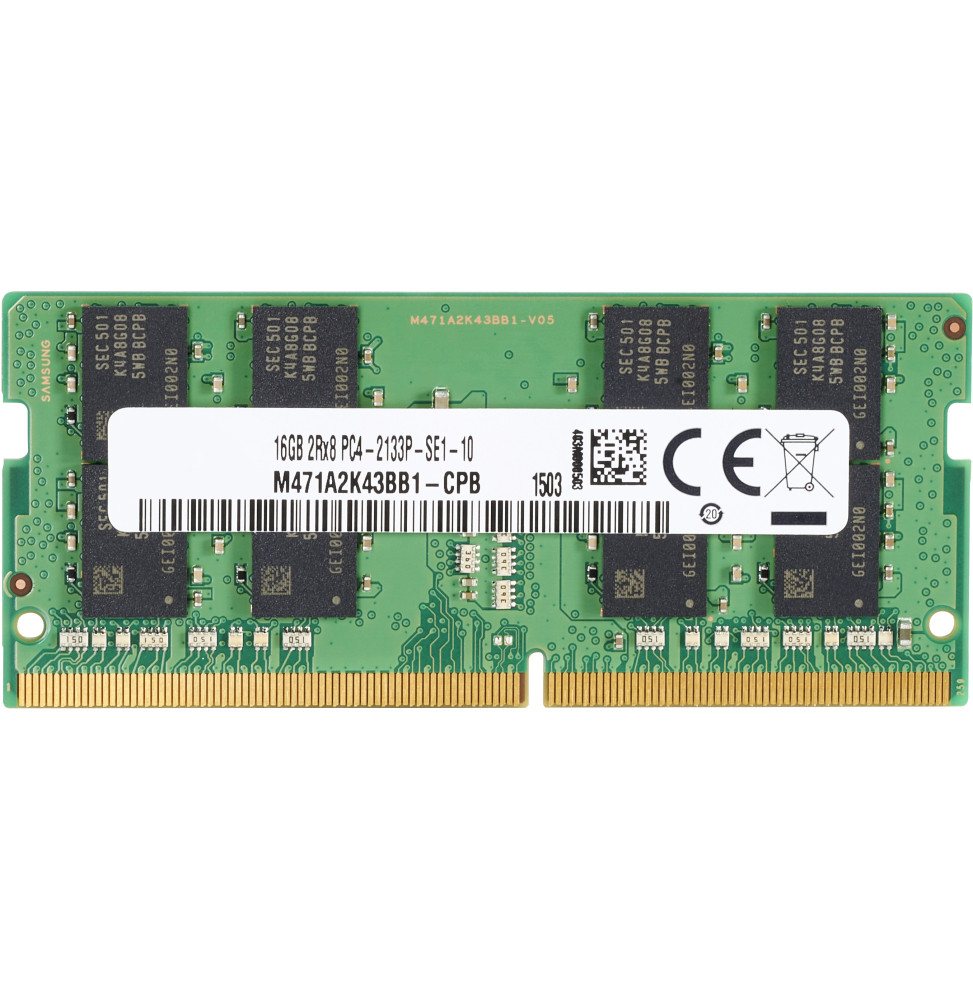 Barrette mémoire Transcend SO-DIMM 16GB DDR4-3200 MHz - Pc Portable  (JM3200HSE-16G) prix Maroc