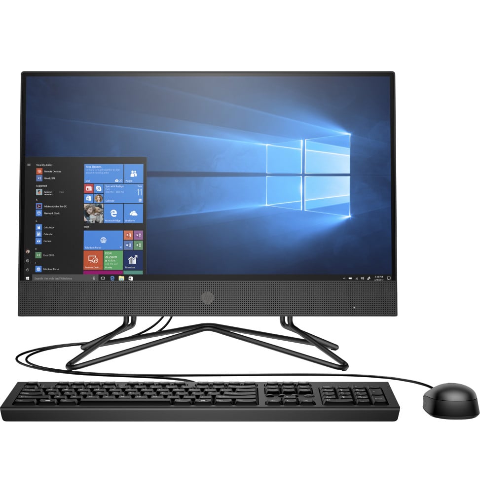HP 200G4 AiO i3 4GB 1TB WIFI DOS White 1yw (9UG58EA)