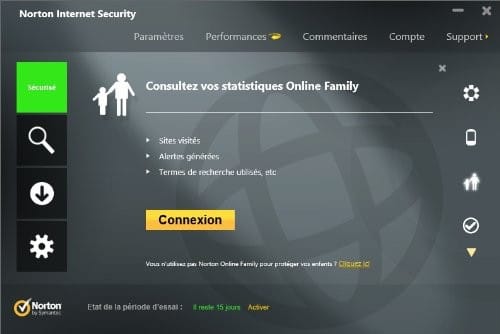 Symantec Norton Internet Security - DVD 1 an/ 3 postes (21298507) — image 3