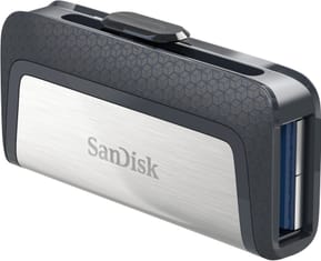 Clé Double Connectique USB Type-C SanDisk Ultra Dual Drive - 16GB, 32GB, 64GB, 128GB, 256GB — image 4
