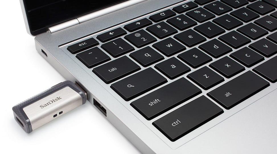 Clé Double Connectique USB Type-C SanDisk Ultra Dual Drive