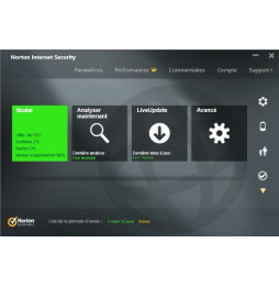 Symantec Norton Internet Security - DVD 1 an/ 3 postes (21298507)