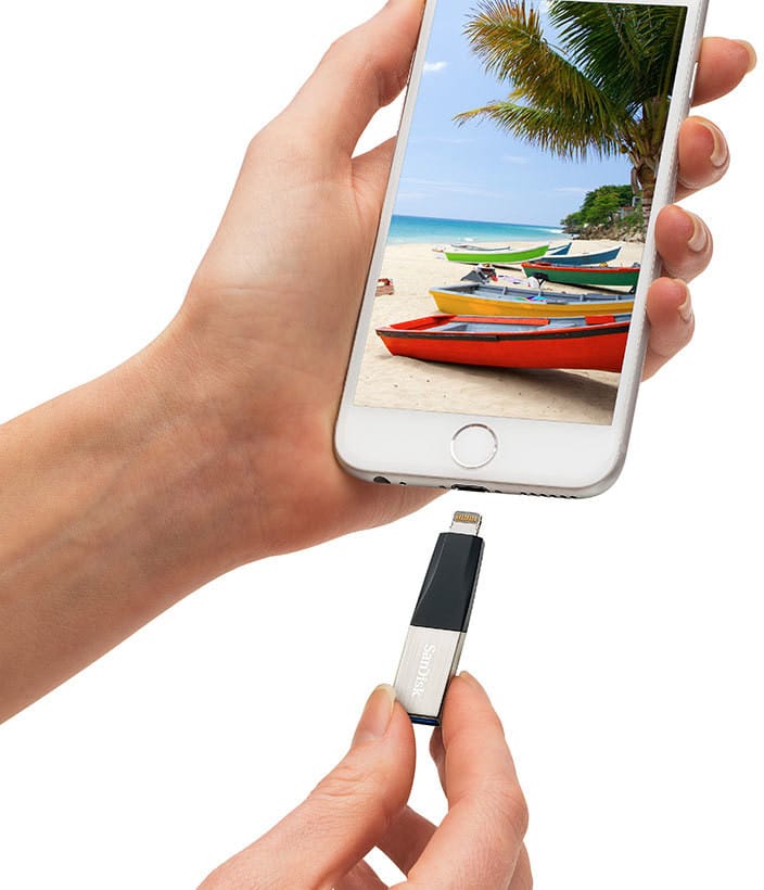 Clé USB SanDisk iXpand Mini pour votre iPhone