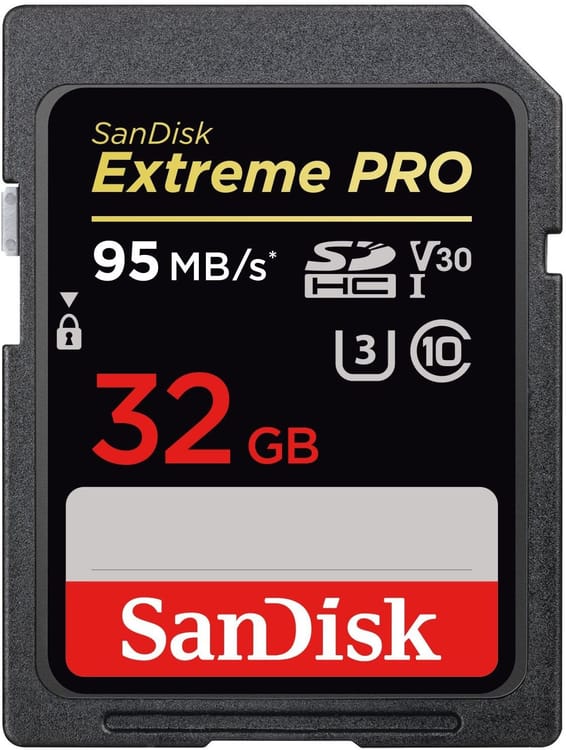 Carte mémoire SanDisk Extreme Pro SDHC