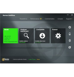 Symantec Norton Antivirus - DVD 1 an/ 3 postes (21298991)