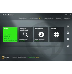 Symantec Norton Antivirus - DVD 1 an/ 3 postes (21298991)