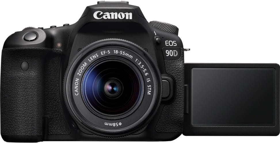 Canon EOS 90D + objectif EF-S 18-55mm IS STM (3616C010AA)