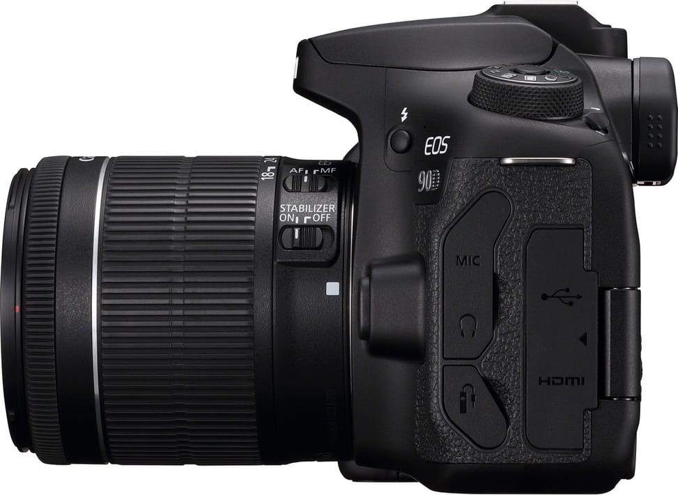 Canon EOS 90D + objectif EF-S 18-55mm IS STM (3616C010AA)