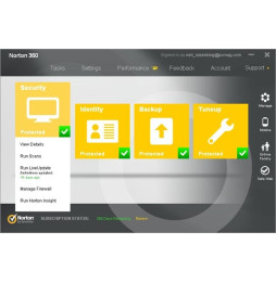 Symantec Norton 360 version 7 -  1 an/ 3 postes (21247525)