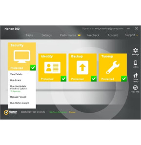Symantec Norton 360 version 7 -  1 an/ 3 postes (21247525)