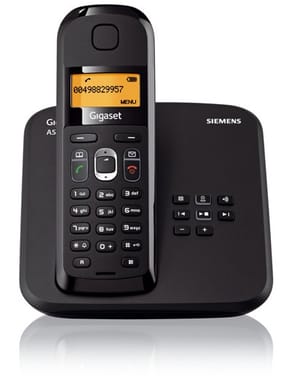 Siemens Gigaset AS185 noir - Téléphone fixe sans fil avec répondeur — image 2