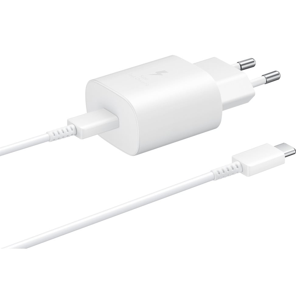 SAMSUNG CHARGEUR RAPIDE TA800 BLANC FULL CHARGING  (EP-TA800XWEGWW)