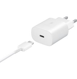 SAMSUNG CHARGEUR RAPIDE TA800 BLANC FULL CHARGING  (EP-TA800XWEGWW)