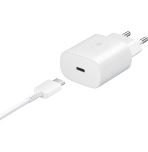 SAMSUNG CHARGEUR RAPIDE TA800 BLANC FULL CHARGING  (EP-TA800XWEGWW)