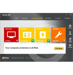 Symantec Norton 360 version 7 -  1 an/ 3 postes (21247525)
