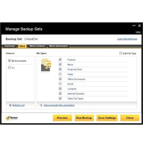 Symantec Norton 360 version 7 -  1 an/ 3 postes (21247525)