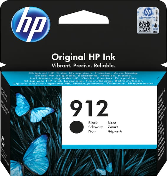 HP 912 Black - Original HP Ink Cartridge (3YL80AE)