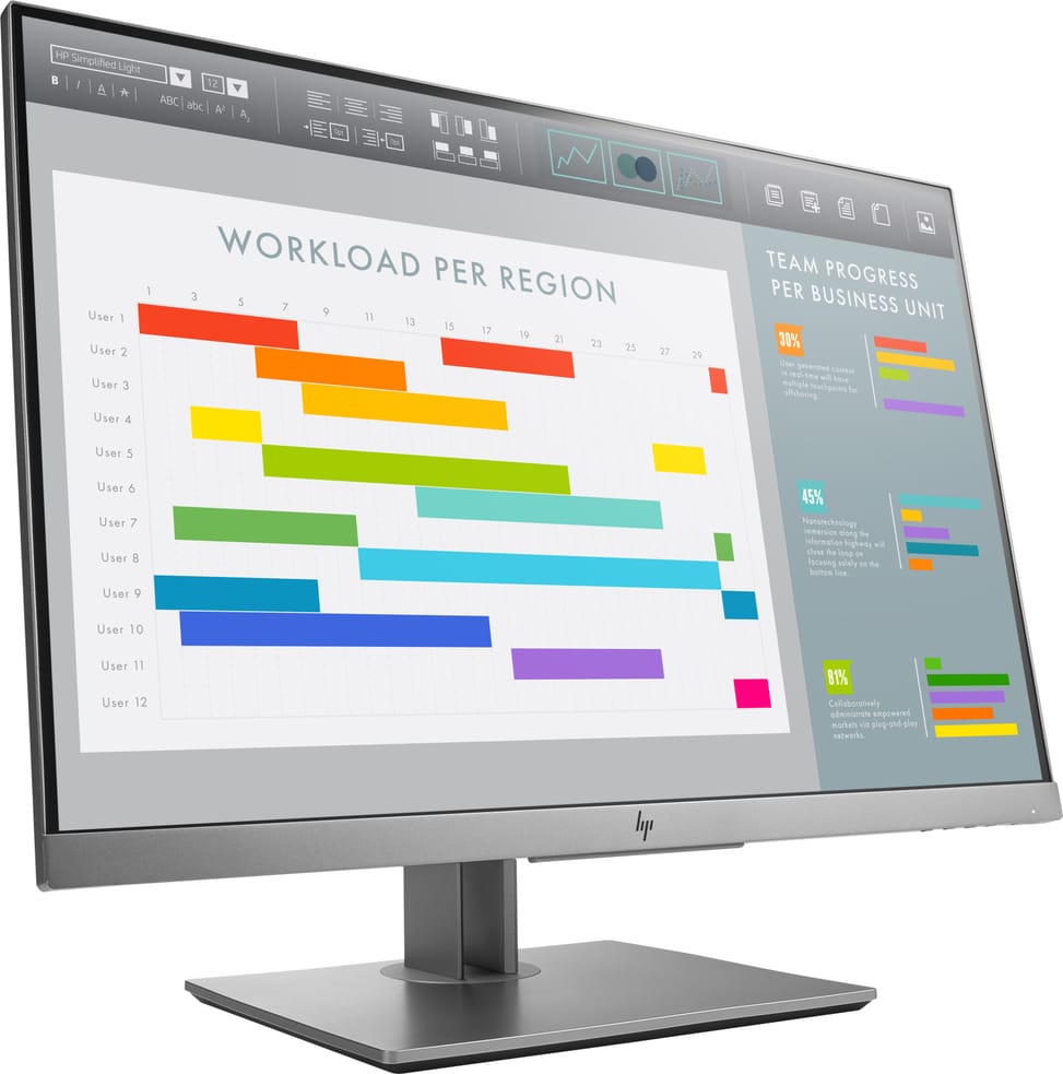Écran 24" Full HD HP EliteDisplay E243i (1FH49AS)