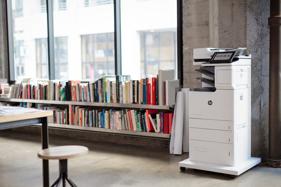 Imprimante Multifonction Laser Couleur HP Color LaserJet Enterprise M681f (J8A11A)